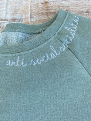 Anti Social Socialite Boatneck Sweater
